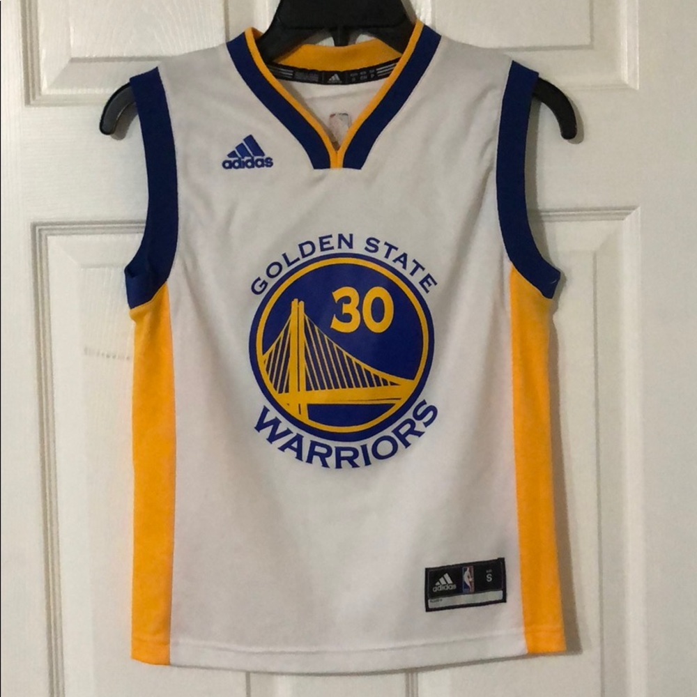 Boys’- Adidas Golden State Warriors Curry jersey